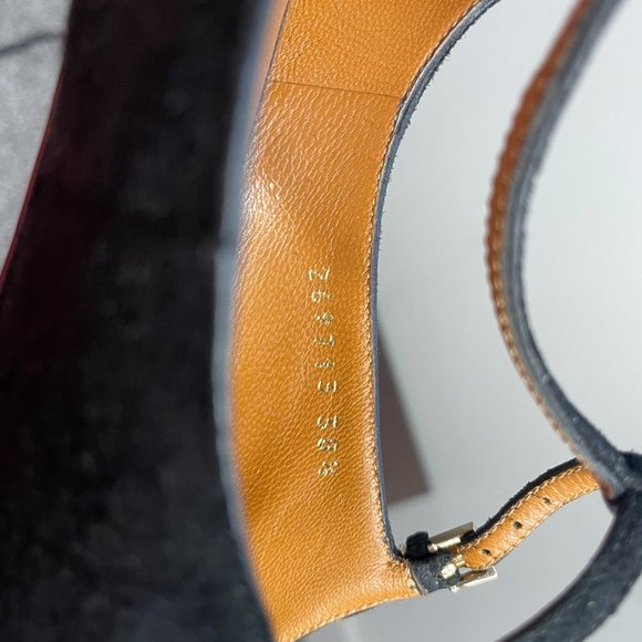 Authentic Gucci Peep Toe Heel -*Ships in box* Size 38 - Picture 8 of 15